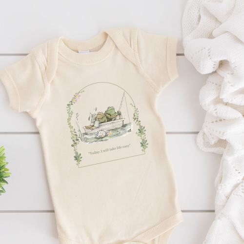 Frog & Toad Baby Bodysuit: Classic Children's Book Design