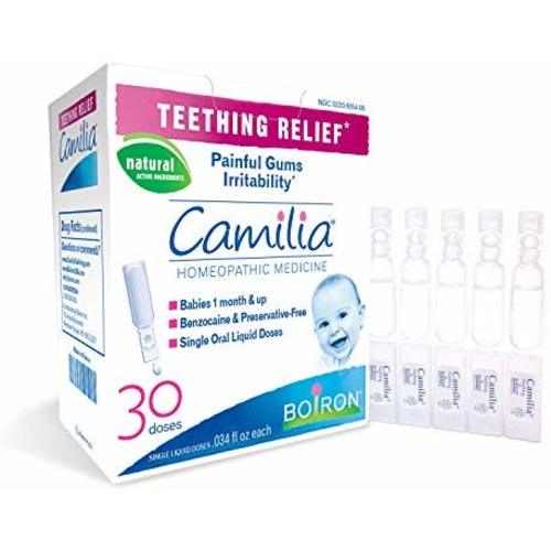 Boiron Camilia, 30 Doses, Homeopathic Medicine for Teething Relief