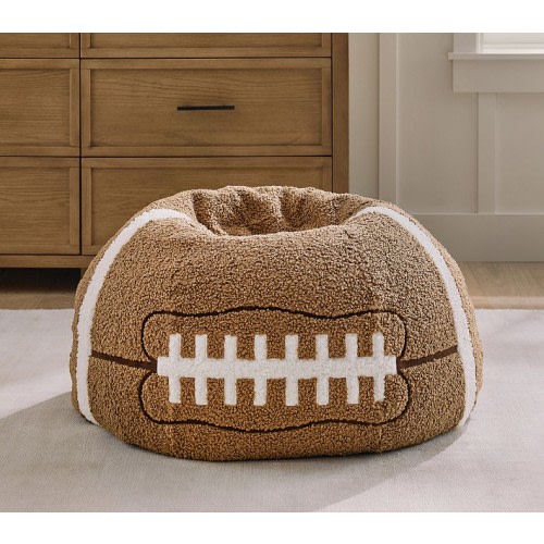 Anywhere Beanbag™, Cozy Sherpa Football