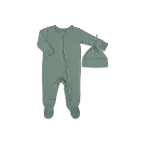 Jersey Long Sleeve Footie & Hat Set