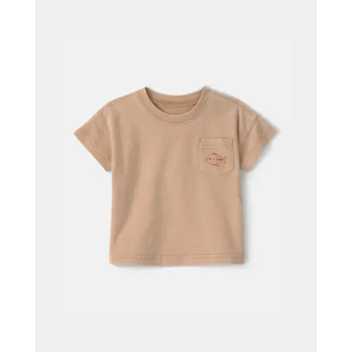 Baby Boy Fish Pocket Tee - Brown - OshKosh B'gosh | Carter's