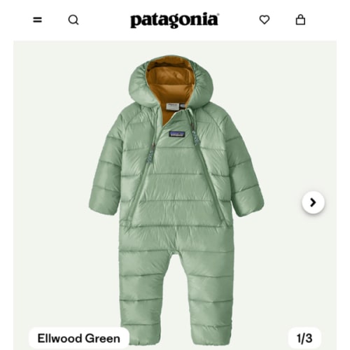 Patagonia Infant Hi-Loft Down Sweater™ Bunting