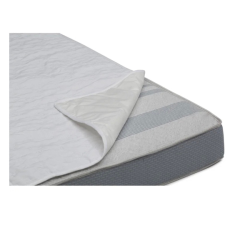 Serta Sertapedic Crib Mattress Liner Pads (Pack of 2), Extra Protection for Baby’s Crib with Nanotex Technology, 100% Waterproof (White)
