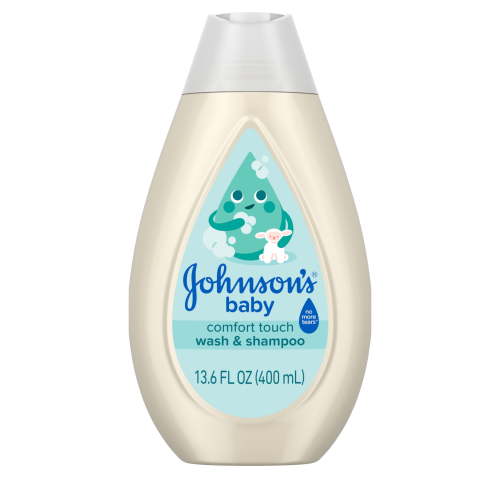 Johnson's CottonTouch Baby Body Wash Shampoo 13.6 oz Gentle Tear-Free Hypoallergenic