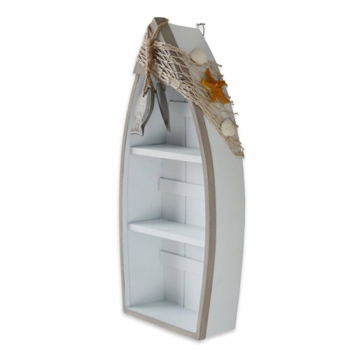 Breakwater Bay Hofmann Wooden Nautical Boat Display Wall Shelf & Reviews | Wayfair