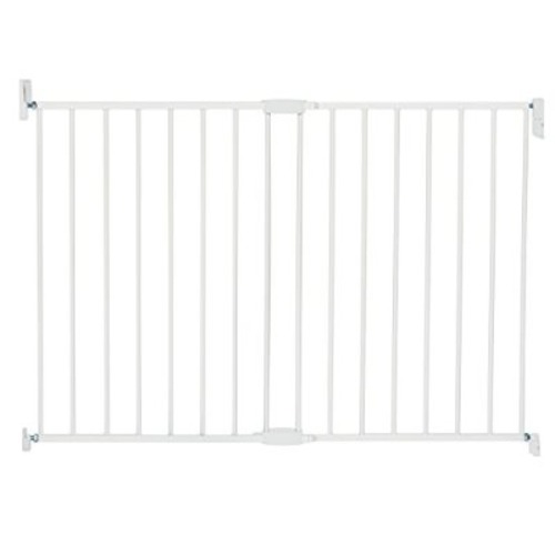 Munchkin Extending Extra Tall and Wide Metal Gate, White