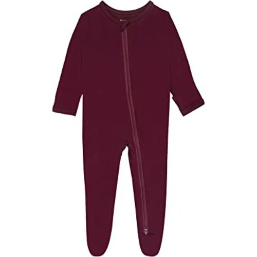 GUISBY Rayon Baby Footed Pajamas with Mitten Cuffs,Soft Long Sleeve Romper 0-18 Months