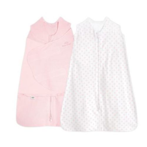 HALO® SleepSack® Swaddle and Wearable Blanket Organic Cotton Gift Set in Berry - BERRY - SMALL/MEDIUM