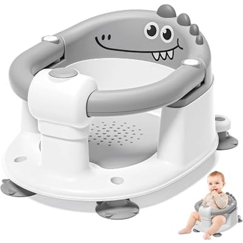 Baby Bath Seat for Babies 5 Months & Up, Baby Bath Chair for Sitting Up