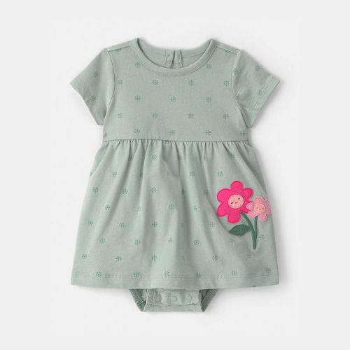 Baby Girl Carter's Floral Bodysuit Dress