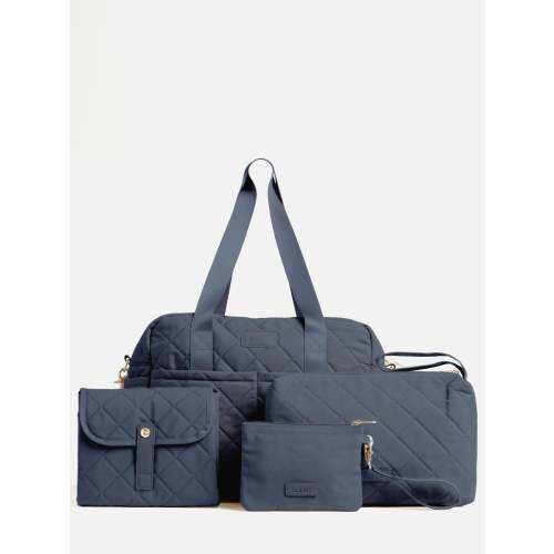 Ultimate Nappy Bag Bundle - Dusty Blue