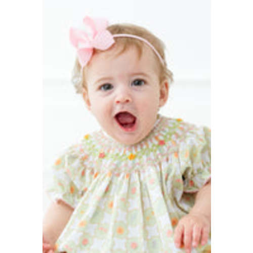 Wildflowers Smocked Birdie Bubble