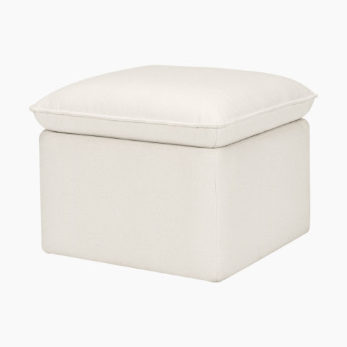 babyletto Cali Storage Ottoman - Performance Cream Eco Weave
