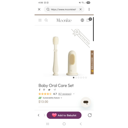 Baby Oral Care Set