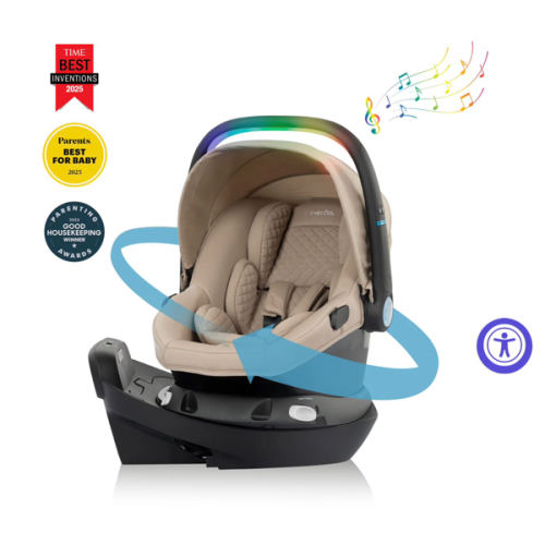 Revolve180 LiteMax NXT Rotating Infant Car Seat with SensorySoothe