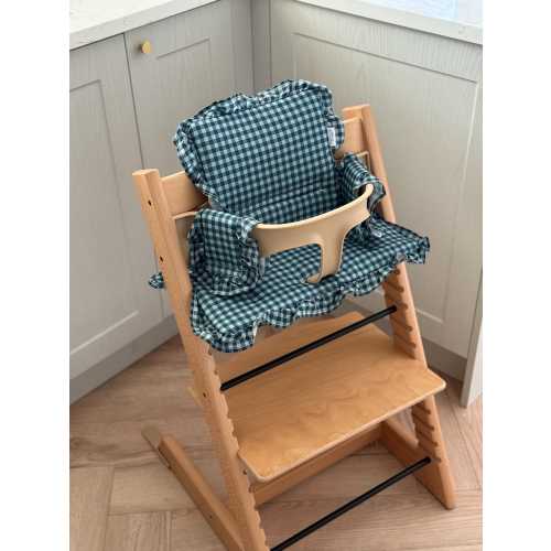 Blueberry Ruffle Cushion For Stokke Tripp Trap