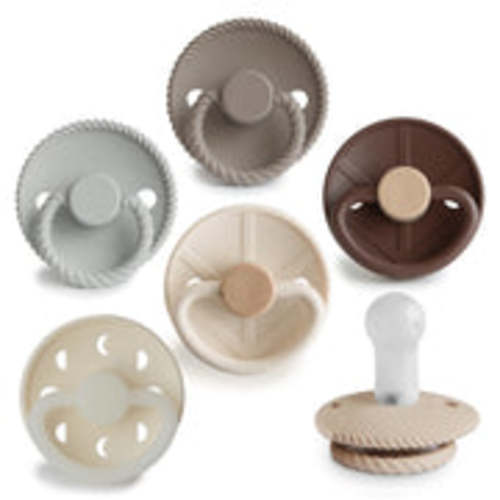 FRIGG Silicone Pacifier 6-Pack – Mushie
