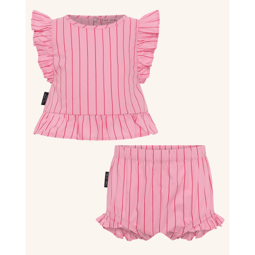 Lolly Stripe Frill Set