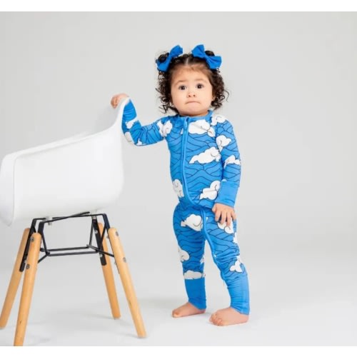 Water Style Haori Pattern Zippy – Akemi Baby