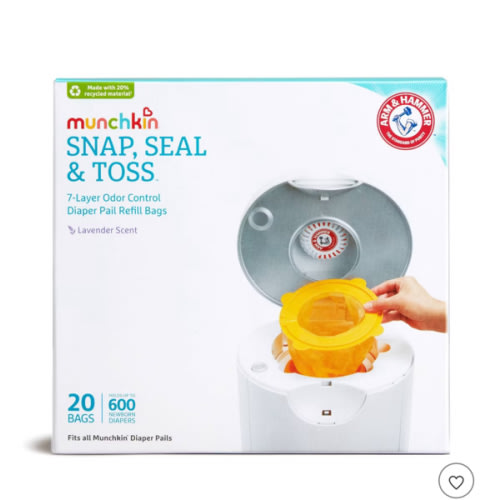 "munchkin diaper pail refill"