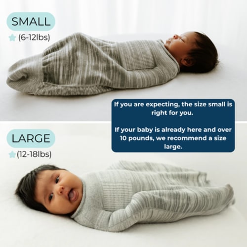 Grey Swaddle Sleep Sack – Swaddelini