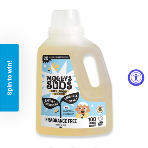 Baby Liquid Laundry Detergent – Molly’s Suds