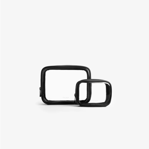 Rita Pouch Set Vegan in Black|Black