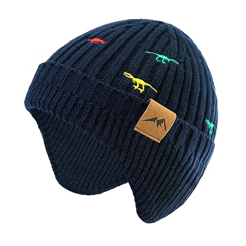 POXIMI Baby Boy Winter Hat Toddler Warm Beanie Girl Knit Hats with Earflap Kid Cute Earmuffs