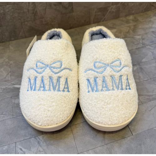 Blue Mama Slippers