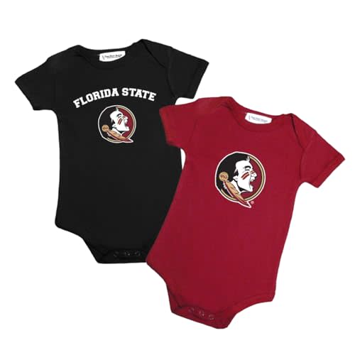 Two Feet Ahead 2 Pack Baby Bodysuits – Officially Licensed Infant Bodysuit Set