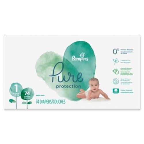 Pampers® Pure Protection 74-Count Size 1 Disposable Diapers