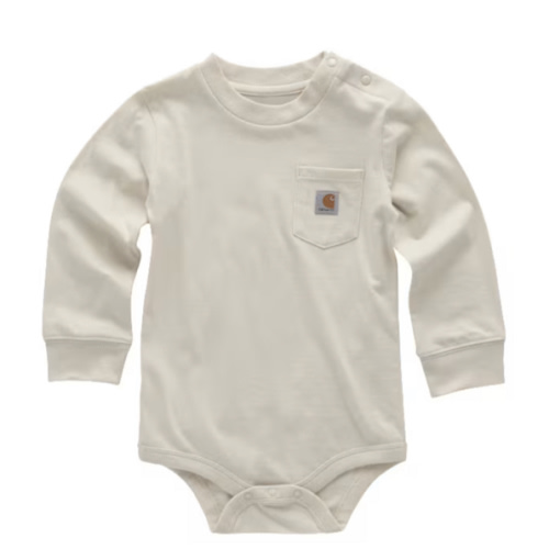 Carhartt Long-Sleeve Pocket Bodysuit for Babies