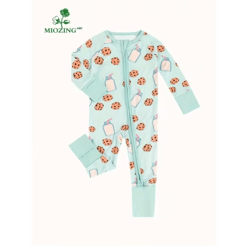 bamboo fiber fabric sky cartoon milk bottle print - Temu