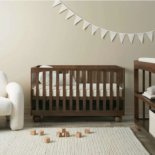 Blake Cot - Almond: Versatile and Stylish Nursery Essential | Mocka
