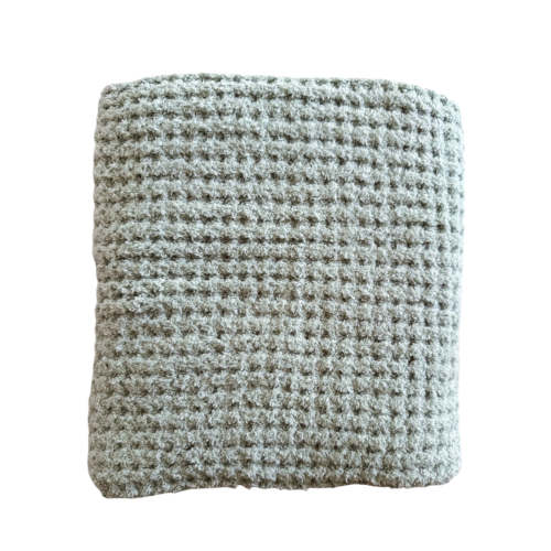 Phufy® Bliss Waffle Blanket, Mist Green
