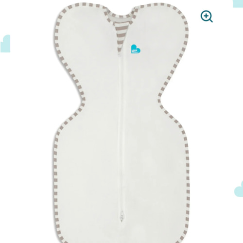 Swaddle Up™ 1.0 TOG Organic Cotton Cream