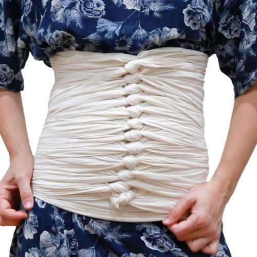 SageAbay Organic Cotton Bengkung Belly Wrap | Postpartum & Diastasis Recti Support