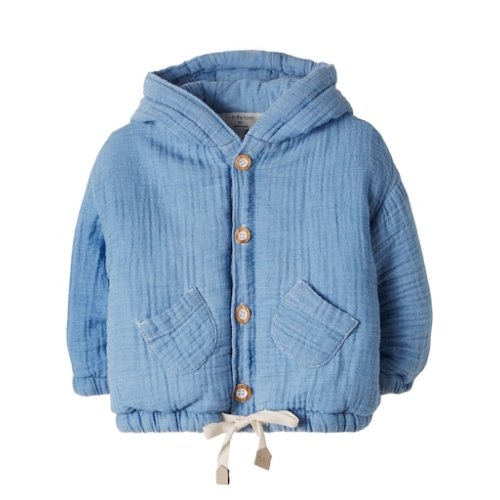 Baby Imbros cotton muslin puffer jacket