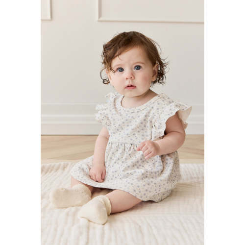 Organic Cotton Elianna Playsuit - Penelope Evening Haze – Jamie Kay USA
