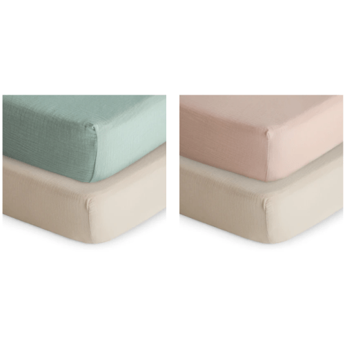 Crib sheets (set of 2)
