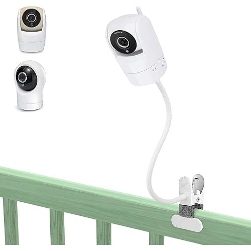 Baby Monitor Mount Holder for Vtech Baby Monitor VM901, VM928HD, VM919HD, VM5463, RM7764HD with Strong 15.8" Arm, Baby Camera Mount for Crib, Shelves, or Furniture