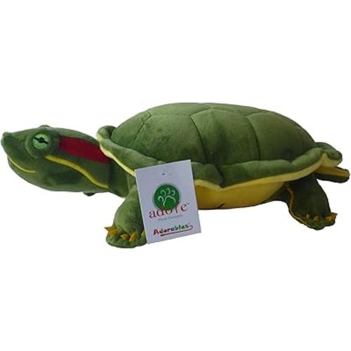 Adore 16" Shelly The Red Eared Slider Turtle Plush Stuffed Animal Toy