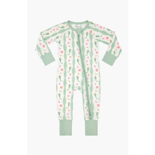 Shoreline Dreams Zipper Romper