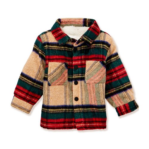 Scene & Heard Baby Boys Brushed Flannel Jacket
