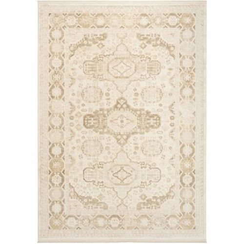 Nourison Pardis 5'3" x 7' Ivory Beige Vintage Indoor Rug
