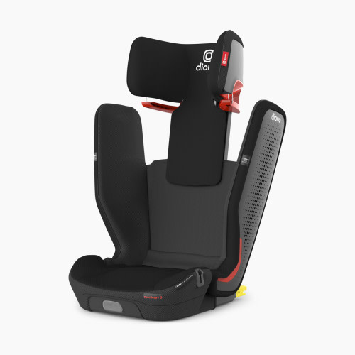 Diono Monterey 5iST FixSafe Rigid Latch High Back Booster Car Seat - Black Jet