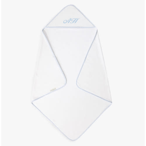 Gingham Baby Hooded Towel