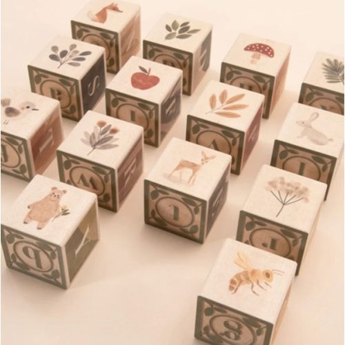 Watercolor ABC Blocks