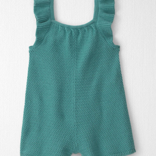 Baby Girl Organic Cotton Knit Romper | Carter’s Oshkosh Canada