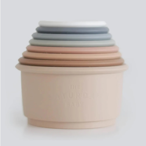 Silicone Stacking Cups